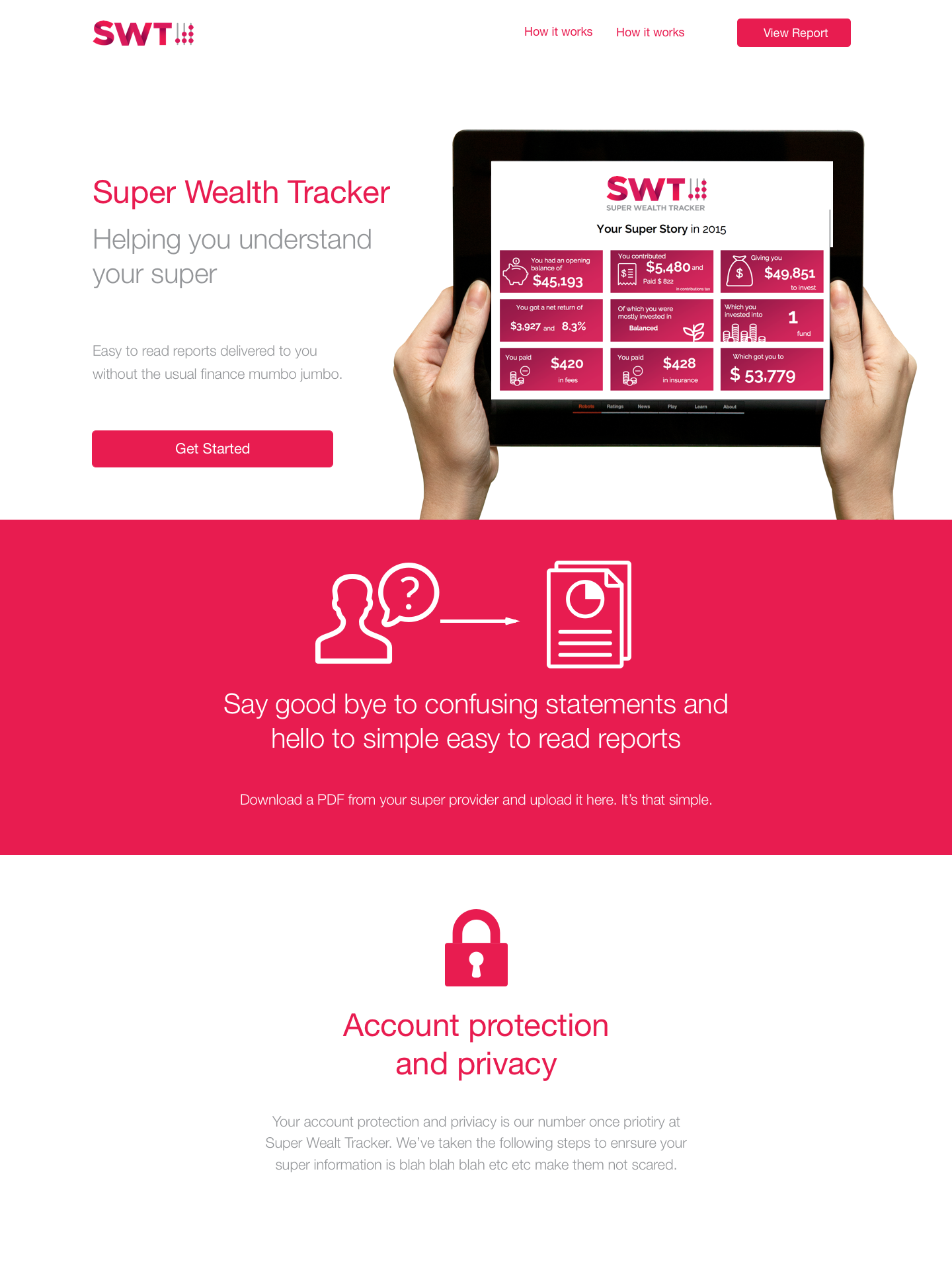 Super Wealth Tracker, swt desktop hd