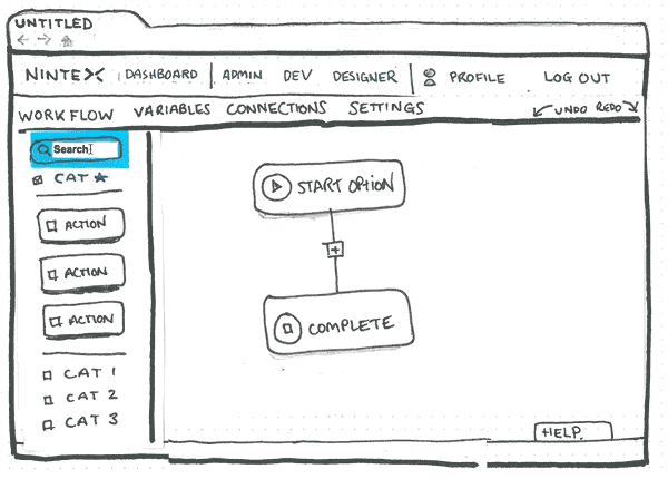 Workflow Designer, prototype2